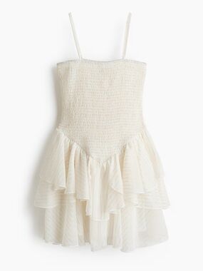 Brand New H&M Ruffled Mini Dress